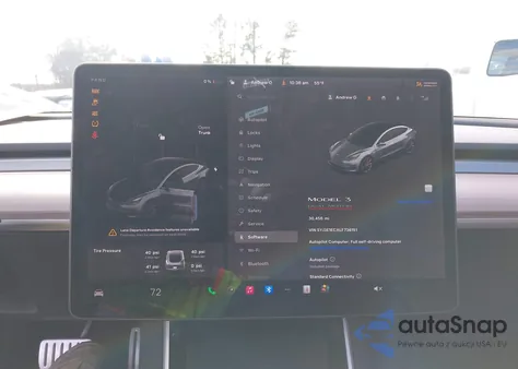 2020 Tesla Model 3 from USA, damaged, VIN 5YJ3E1ECXLF736151